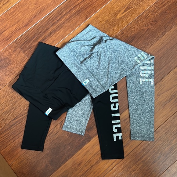 NWT Justice leggings and shorts - Picture 3 of 4